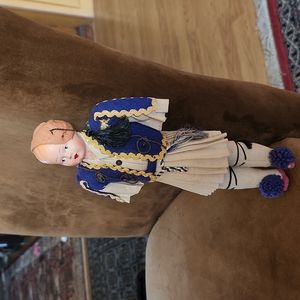 Authentic Greek 10" Collectible Doll in Traditional Clothing
